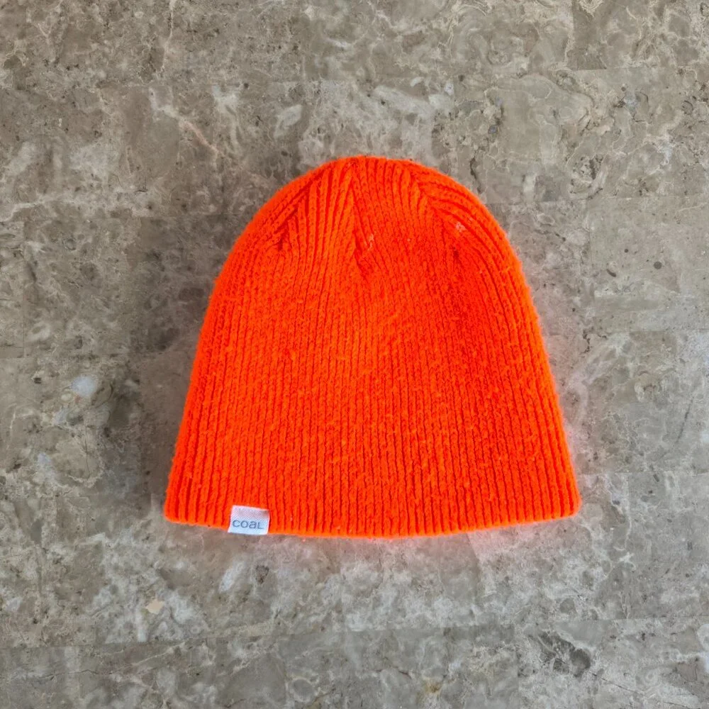 Coal Youth Beanie Hat Orange Size OS Unisex